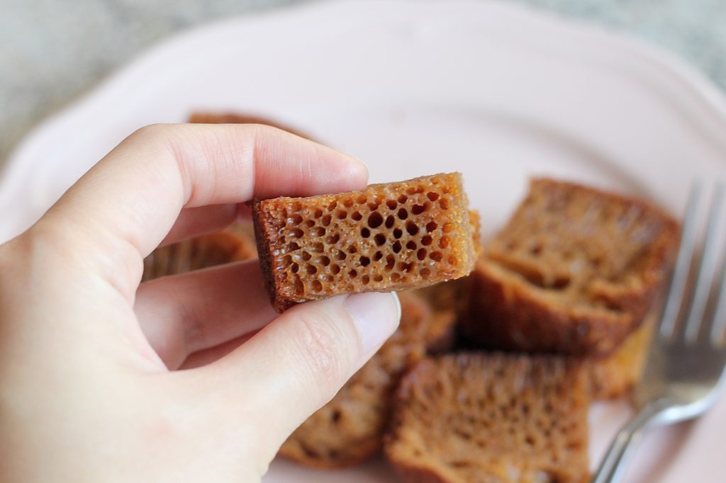 How To Make Malaysian Honeycomb Cake Kek Sarang Semut Recipe Rice