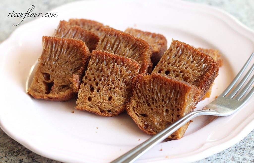 cake malaysian honeycomb kek sarang semut beehive tin